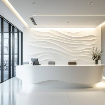 Corian En Recepciones