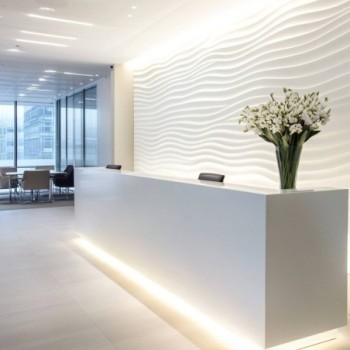 Corian En Recepciones