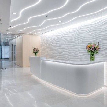 Corian En Recepciones