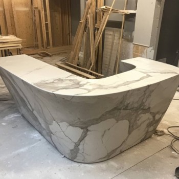 Corian En Recepciones