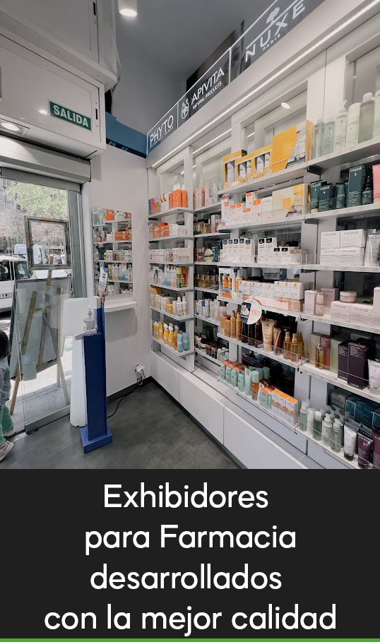 Eshibidores para farmacia